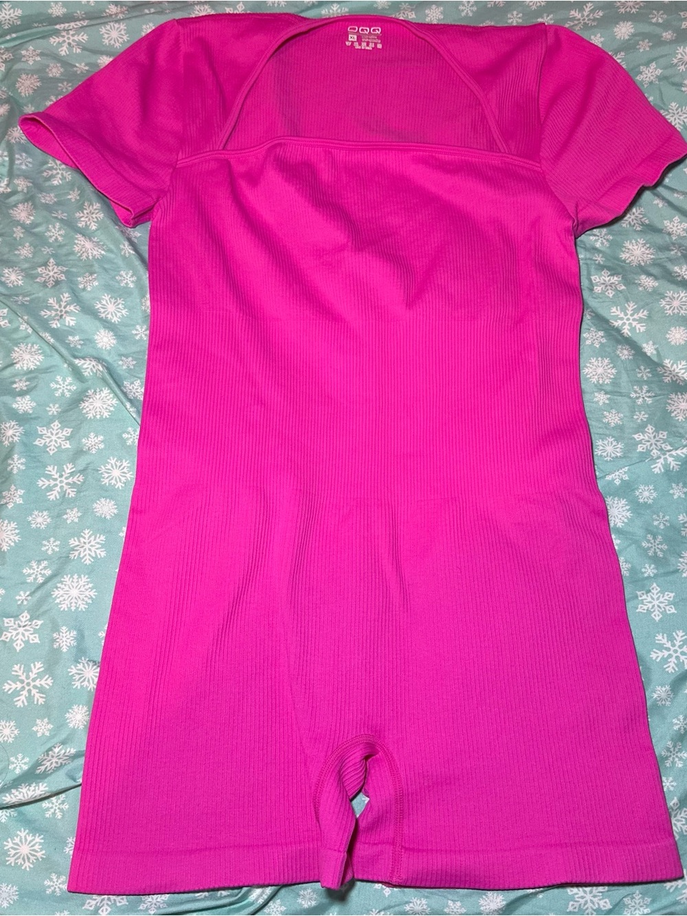 OQQ Pink Romper